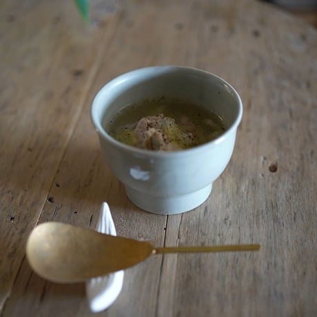 今井律湖・飯碗（翡翠）