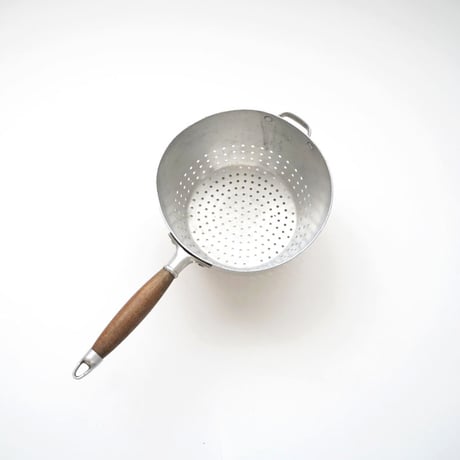 フランス・ビンテージ調理器具 / アルミ水切り（片手鍋サイズ）