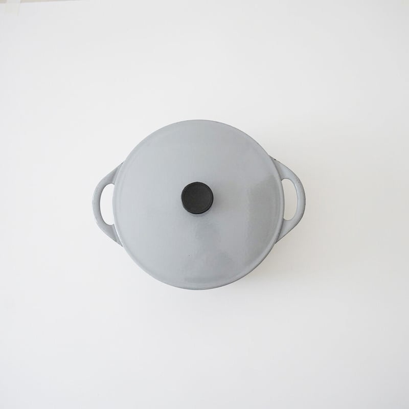 Cousances クーザンス 両手鍋 グレー ビンテージ・クーザンス / グレー | 黄魚オンラインショップ