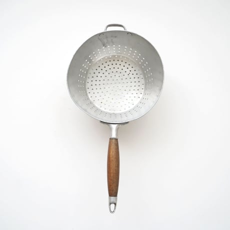 フランス・ビンテージ調理器具 / アルミ水切り（片手鍋サイズ）