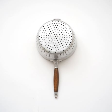 フランス・ビンテージ調理器具 / アルミ水切り（片手鍋サイズ）