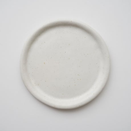 フルカワゲンゴ・菓子皿 / 白釉 ⑥