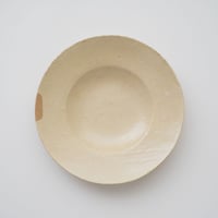 白漆継ぎ /笠原りょうこ・古陶 深リム皿