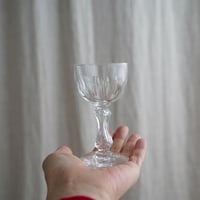 チェコ・小さなワイングラス