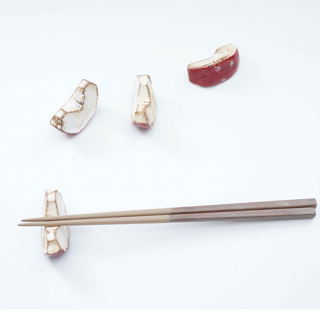 本田あつみ リンゴ箸置き 本田あつみ りんご 皿 カップ 箸置き 5点