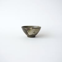 1 木曽志真雄・飯碗　オリベ3種（荒化粧） ①