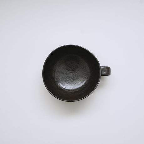 庄司理恵 / スープカップ ・黒