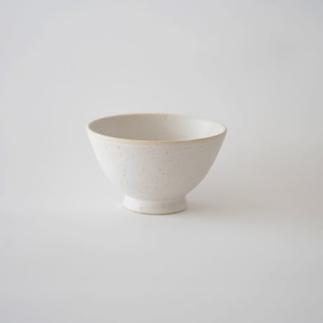 平野敏子・茶碗（白）