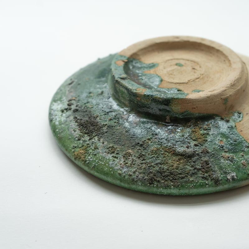 モロッコ/アンティーク・皿S （ツートン）④ | 黄魚オンラインショップ