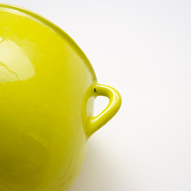 ビンテージ・ル・クルーゼ / ビーンズポット（黄緑） | 黄魚オンライン
