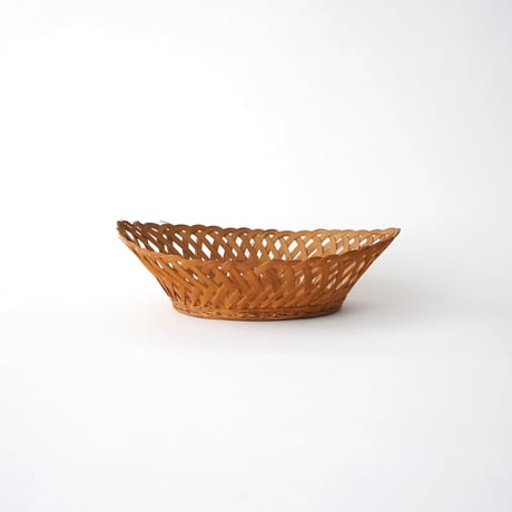 透かし編みのパニエ　中