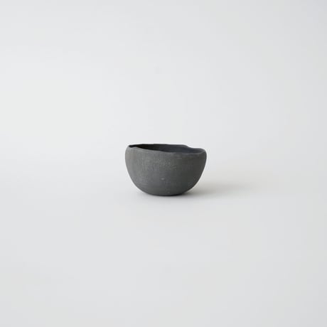 渡辺隆之・くぼみ 碗 L / 黒 ②