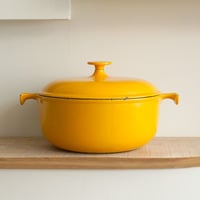 ビンテージ・ル・クルーゼ   /  イエロー　23cm