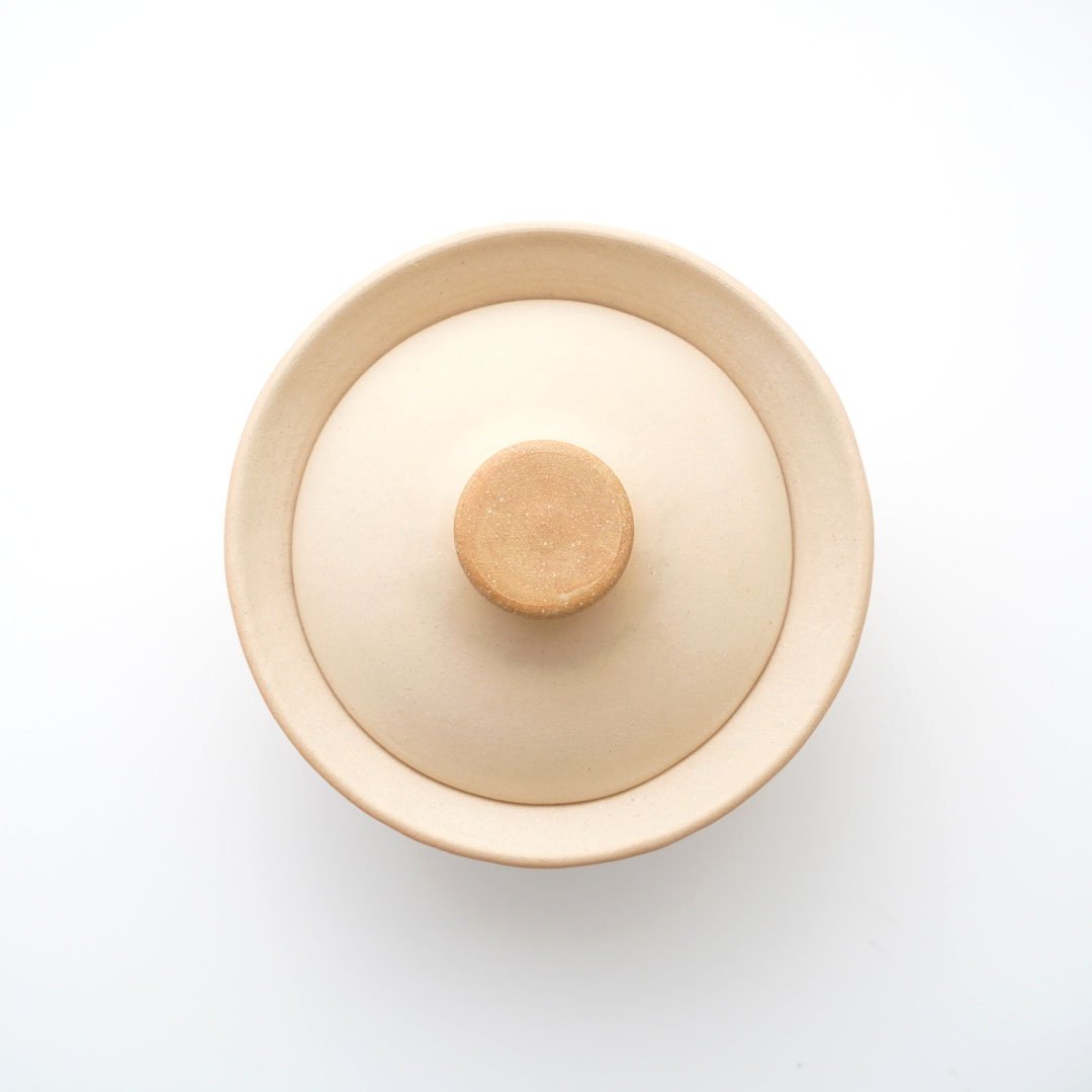 渡辺隆之・土鍋 大 / 白 | 黄魚オンラインショップ