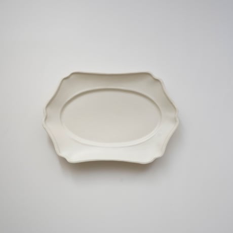 照井壮 / デルフト花長皿(中)