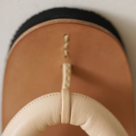 kino shoe works・zori / ナチュラル　× ナチュラル （24cm）