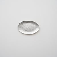 山田憲栄 / アルミ皿 (楕円) 小