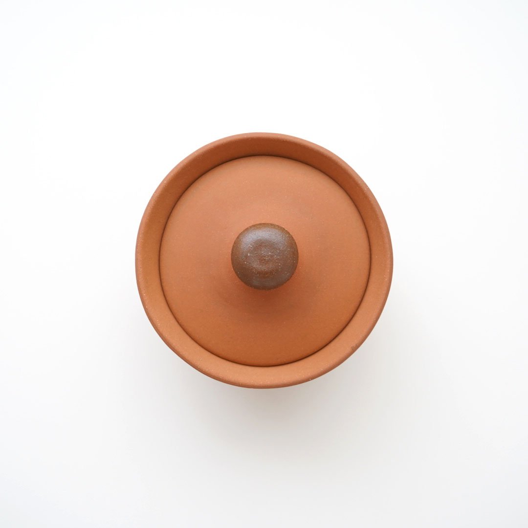 渡辺隆之 土鍋(小) 渡辺隆之・土鍋 小 / 茶 ② | 黄魚オンラインショップ