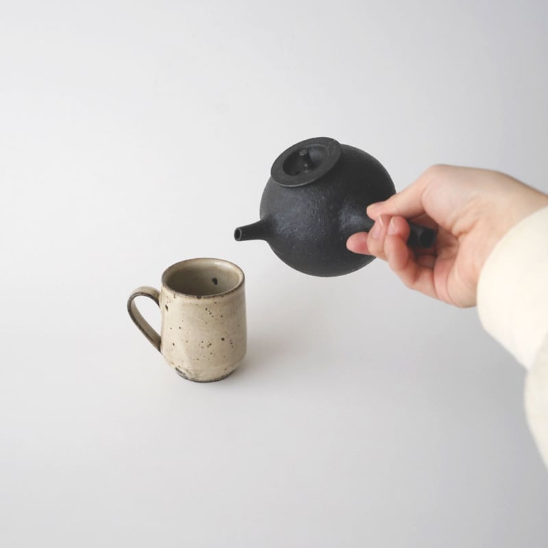 角掛政志・急須 / 黒 ① | 黄魚オンラインショップ