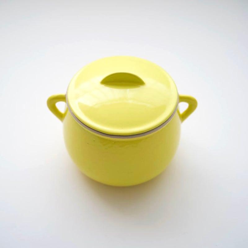 ルクルーゼ ヴィンテージ鍋 ビーンズポット 黄色 90周年を記念して