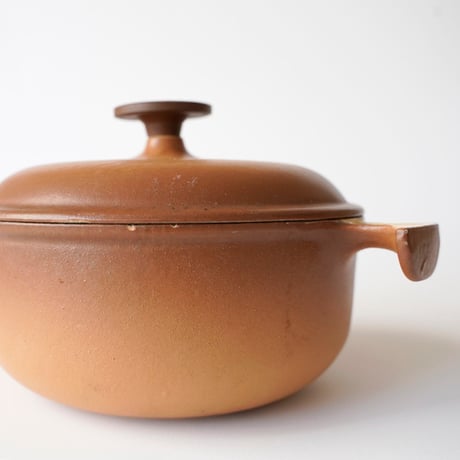 ビンテージ・ル・クルーゼ /  17cm (グラデーションマット茶）