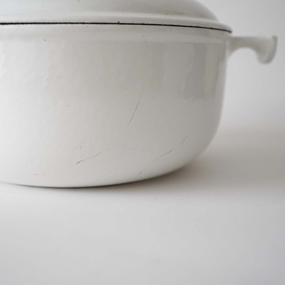 超貴重】ル・クルーゼ ビンテージ・ル・クルーゼホワイト 21cm