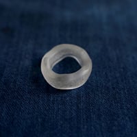 kitamio / シーグラスリング ①
