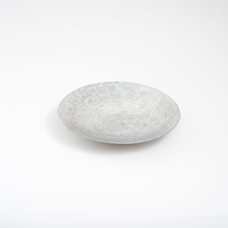 山田憲栄 / アルミ浅鉢（円）20cm