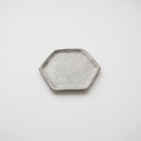 フルカワゲンゴ・菓子皿 / 銀彩 ④