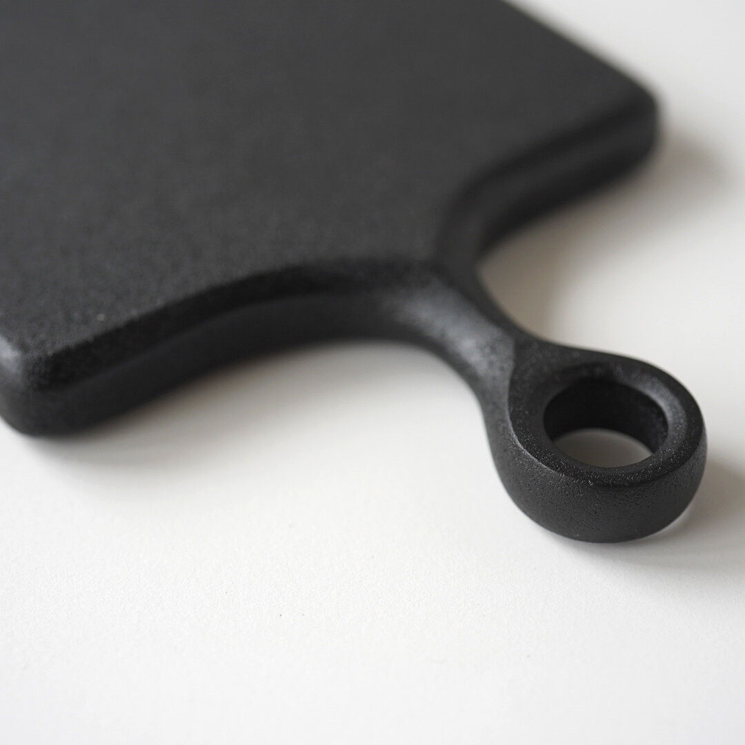 中西健太・サービングボード黒漆マット仕上げ（短） | 黄魚オンライン