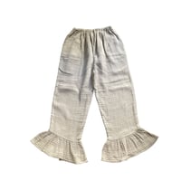 ガーゼフレアパンツ（beige）