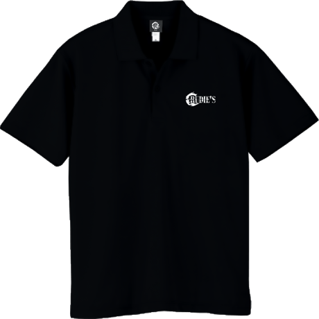 RUDIE'S POLO SHIRT （BLACK）