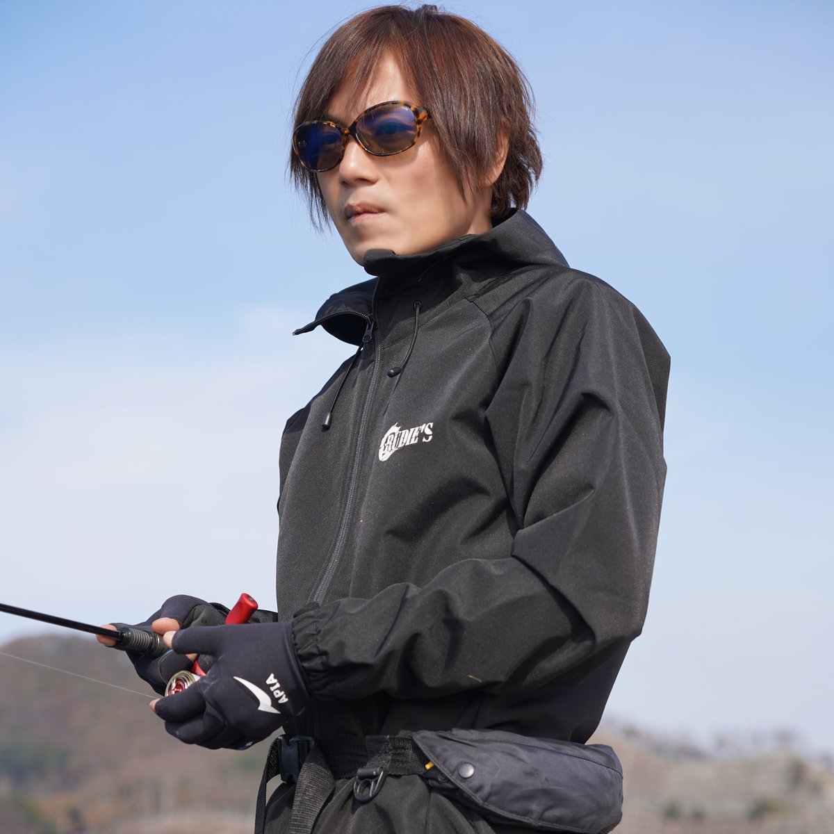 RUDIES PHAT SHELL JACKET マウンテンパーカー　Mサイズ RUDIE'S SHELL PARKA（シェルパーカー）ブラック | RUDIE