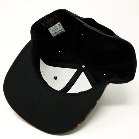 RUDIE'S FLAT CAP（フラットキャップ）グリーンカモブラック