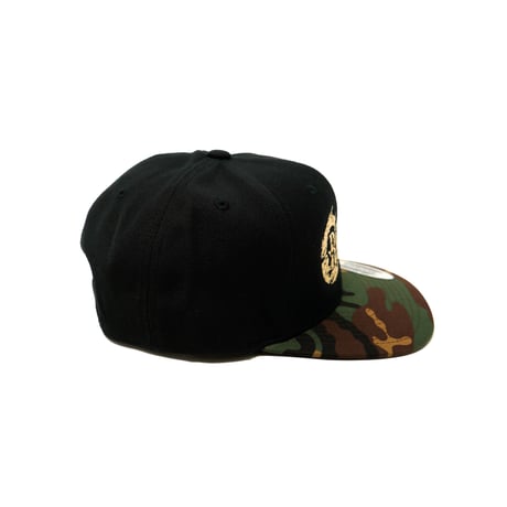 RUDIE'S FLAT CAP（フラットキャップ）グリーンカモブラック