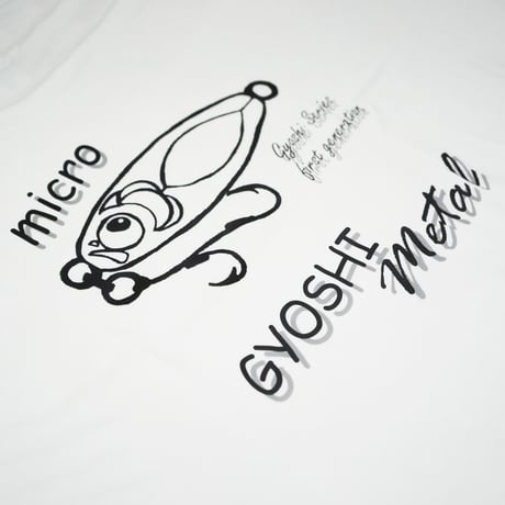 魚子メタル T-shirt （BLACK）
