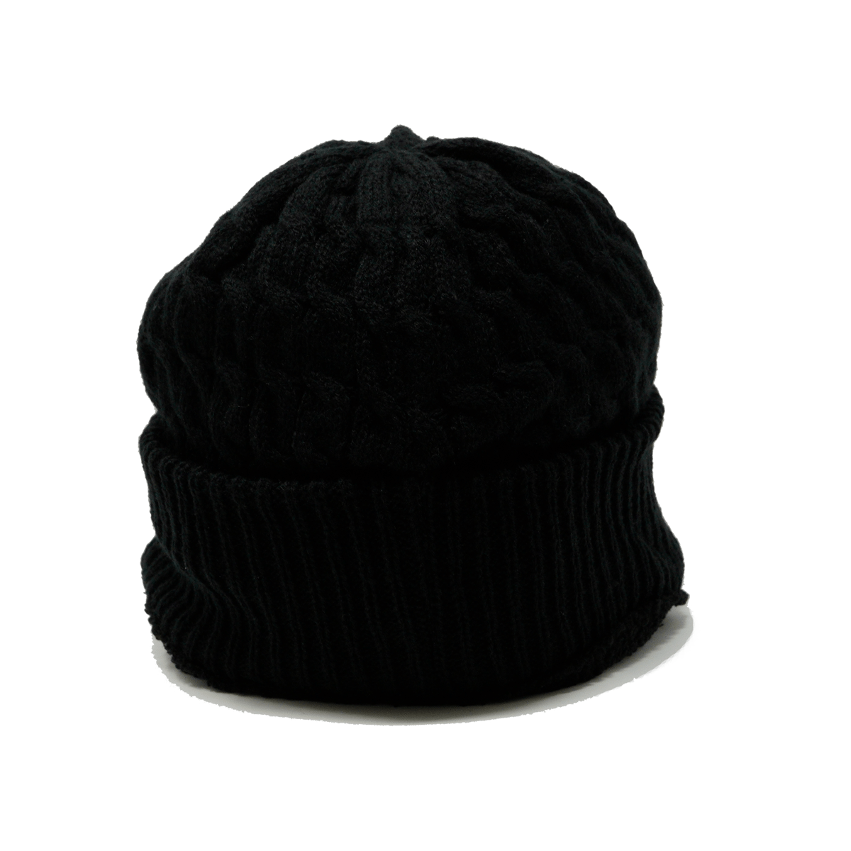 防風バイザーニットキャップ（ブラック） | RUDIE'S WEB SHOP
