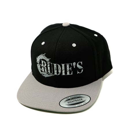 RUDIE'S FLAT CAP（フラットキャップ）シルバーブラック