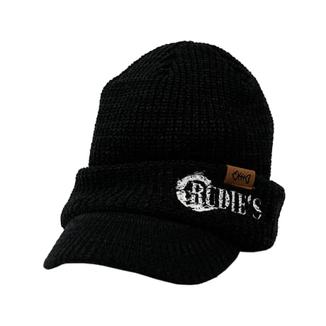 RUDIE'S KNIT CAP（ニットキャップ）ブラック