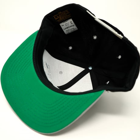 RUDIE'S FLAT CAP（フラットキャップ）シルバーブラック