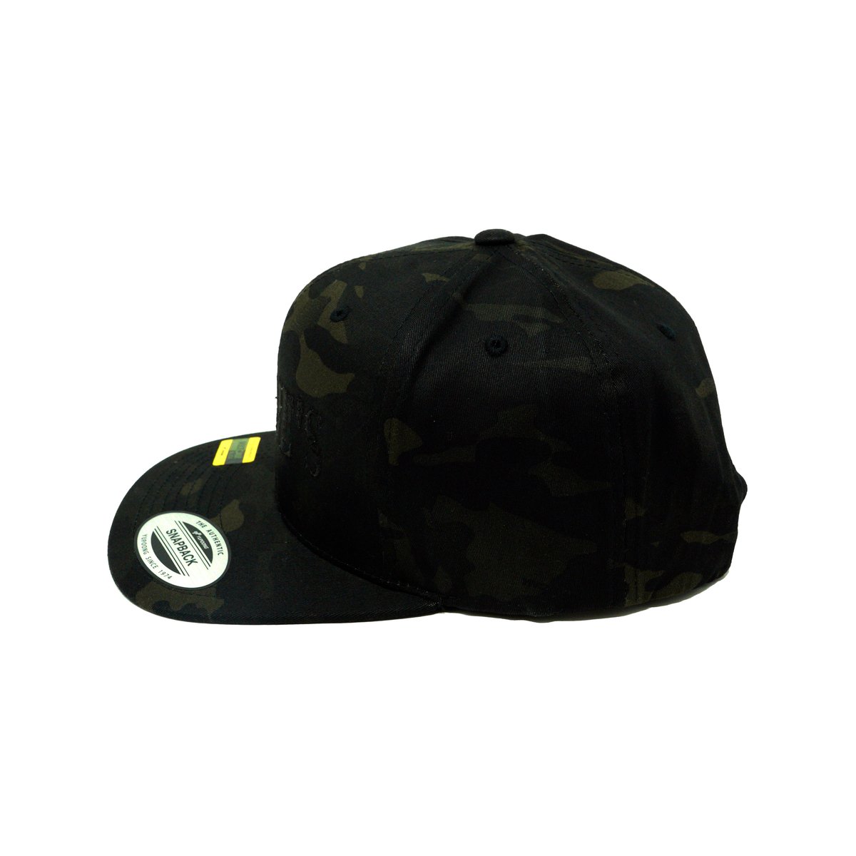 humoresque ベルベット ブラックキャップ RUDIE'S FLAT CAP（フラットキャップ）マルチカムブラック