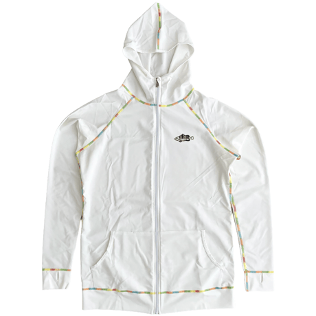 DRY UV RASHGUARD PARKA（WHITE）