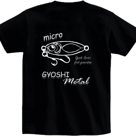 魚子メタル T-shirt （BLACK）