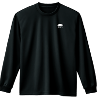 ドライ 長袖Tシャツ（ブラック）