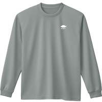 ドライ 長袖Tシャツ（グレー）
