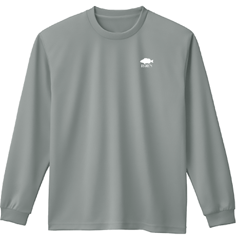 ドライ 長袖Tシャツ（グレー）