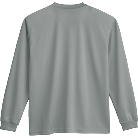 ドライ 長袖Tシャツ（グレー）