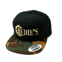 RUDIE'S FLAT CAP（フラットキャップ）グリーンカモブラック