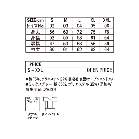 RUDIE'S SWEAT（スウェット）ネイビー