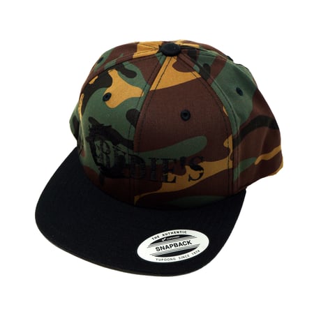 RUDIE'S FLAT CAP（フラットキャップ）グリーンカモ